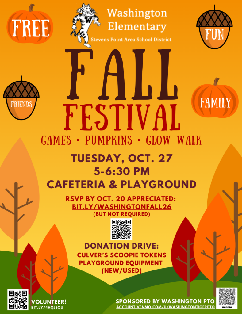 2026 Washington Fall Festival Poster